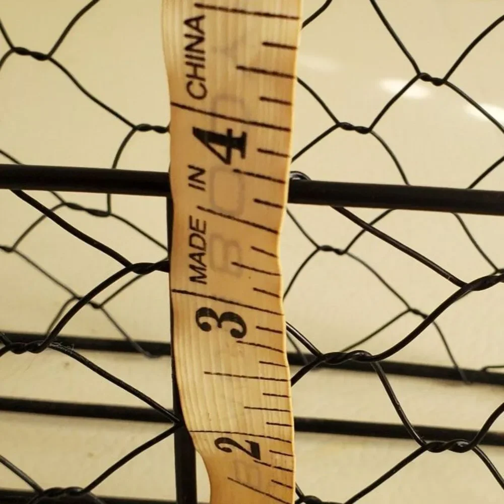 Chicken Wire Small Caddy Black